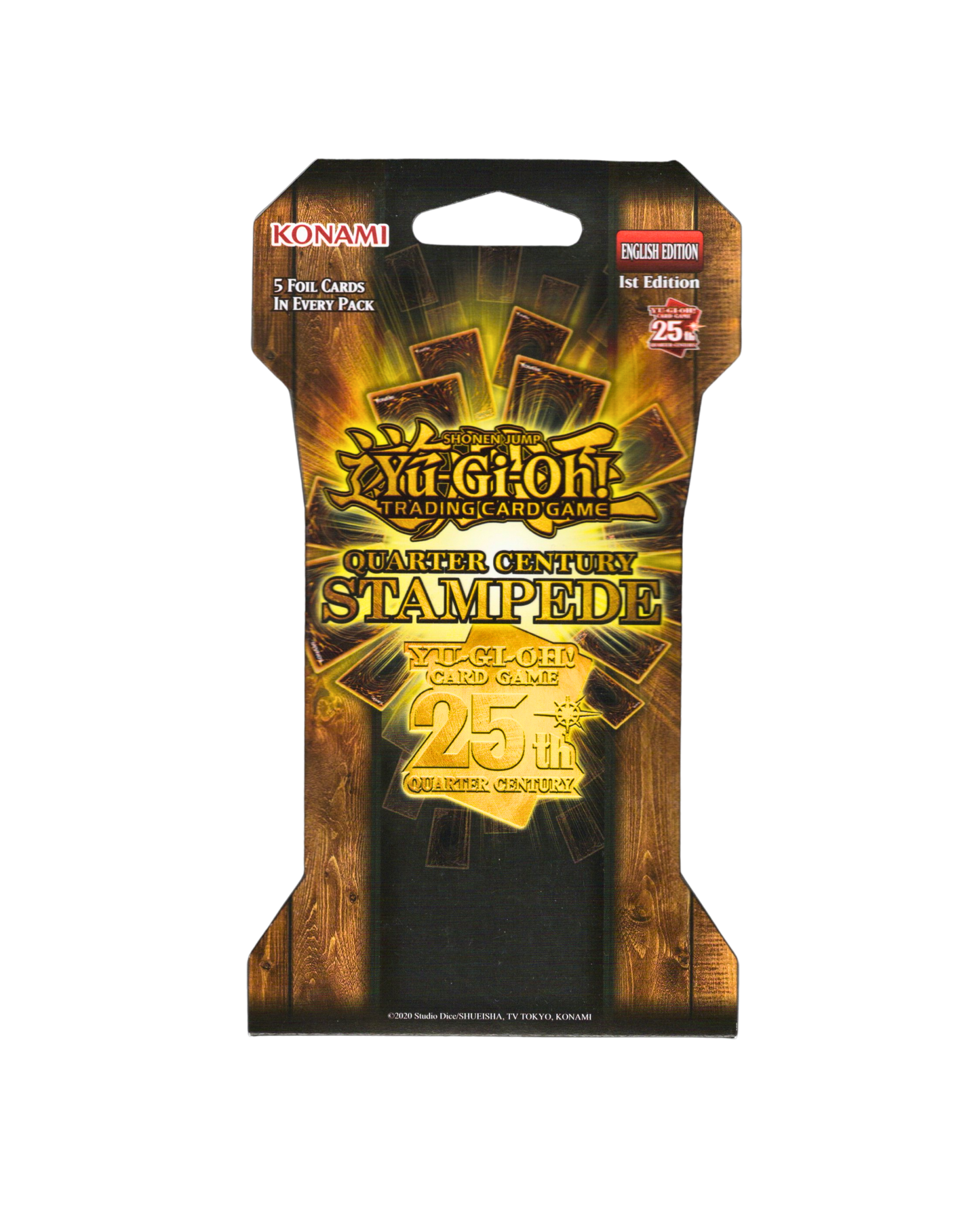 Yu-Gi-Oh Quarter Century Stampede Sleeved Booster Pack