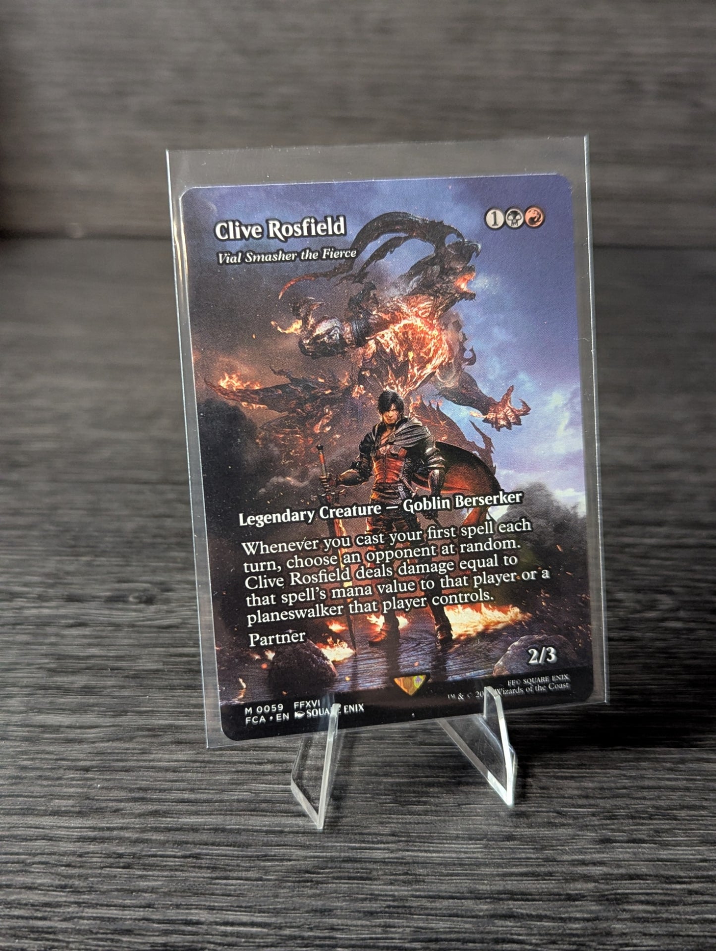 Clive Rosfield (Vial Smasher the Fierce)