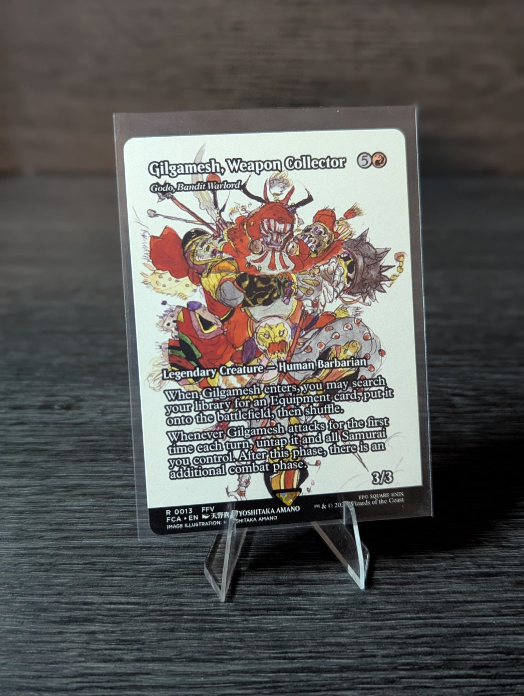 Gilgamesh, Weapon Collector (Godo, Bandit Warlord)