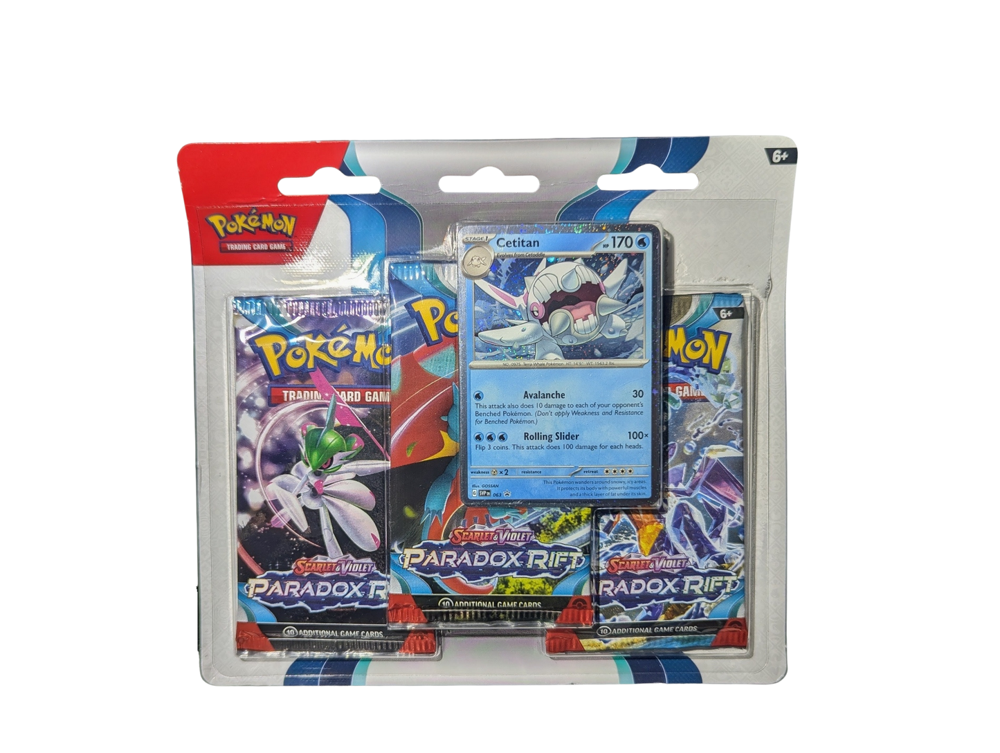 Pokémon Paradox Rift 3 Pack Blister