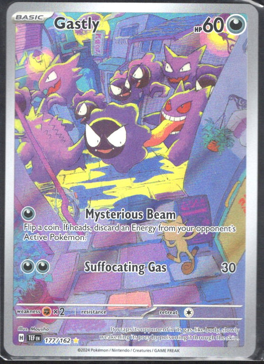 Gastly 177/162 / Illustration Rare Ungraded Single