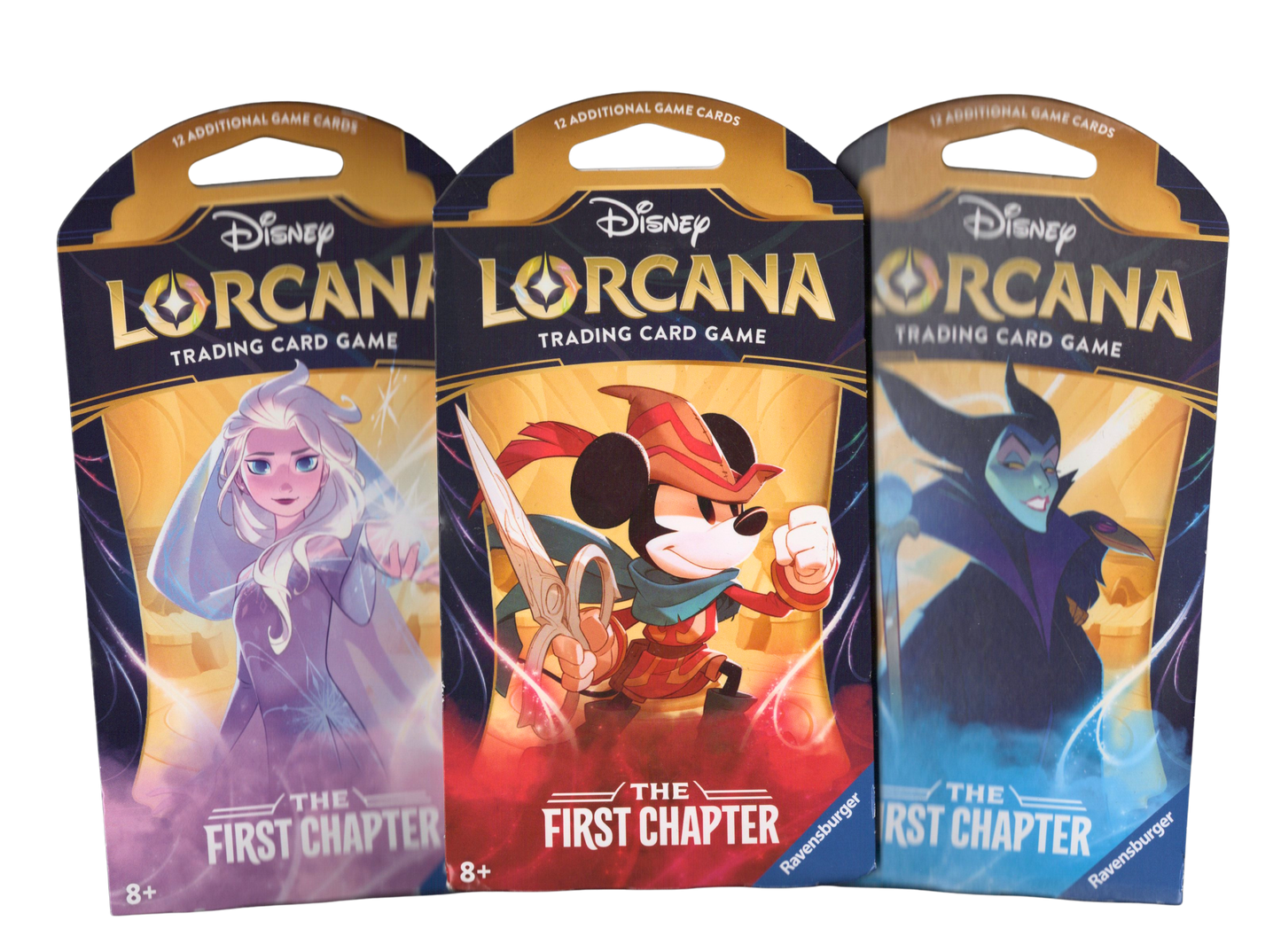 Lorcana The First Chapter Sleeved Booster Set of 3