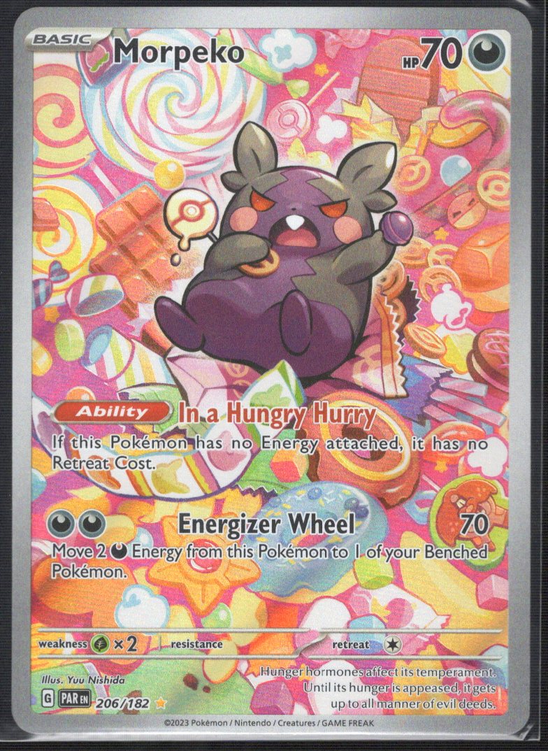 Morpeko 206/182 / Illustration Rare Ungraded Single