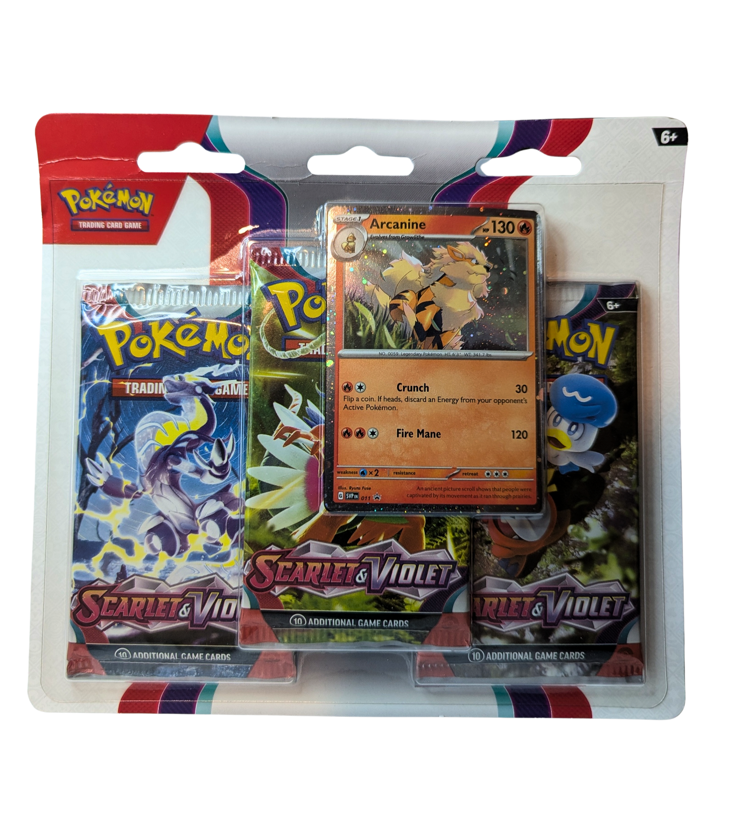 Pokémon Scarlet & Violet Blister 3 Booster Pack