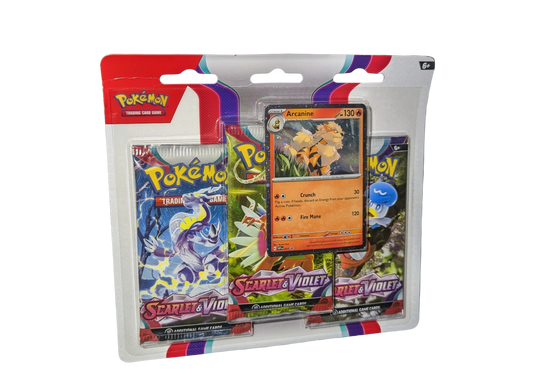 Pokémon Scarlet & Violet 3 Pack Blister