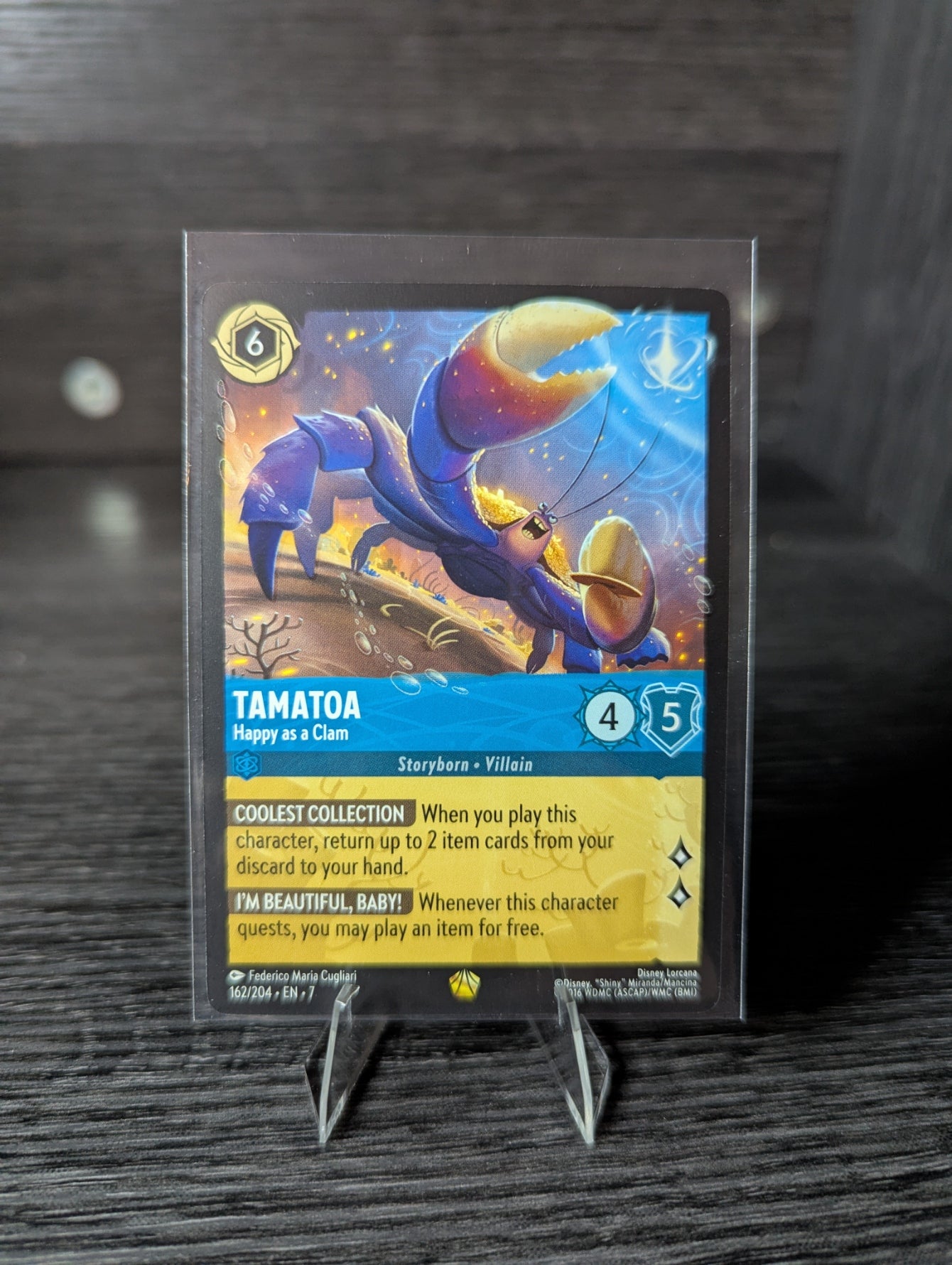 Tamatoa (Happy as a Clam)