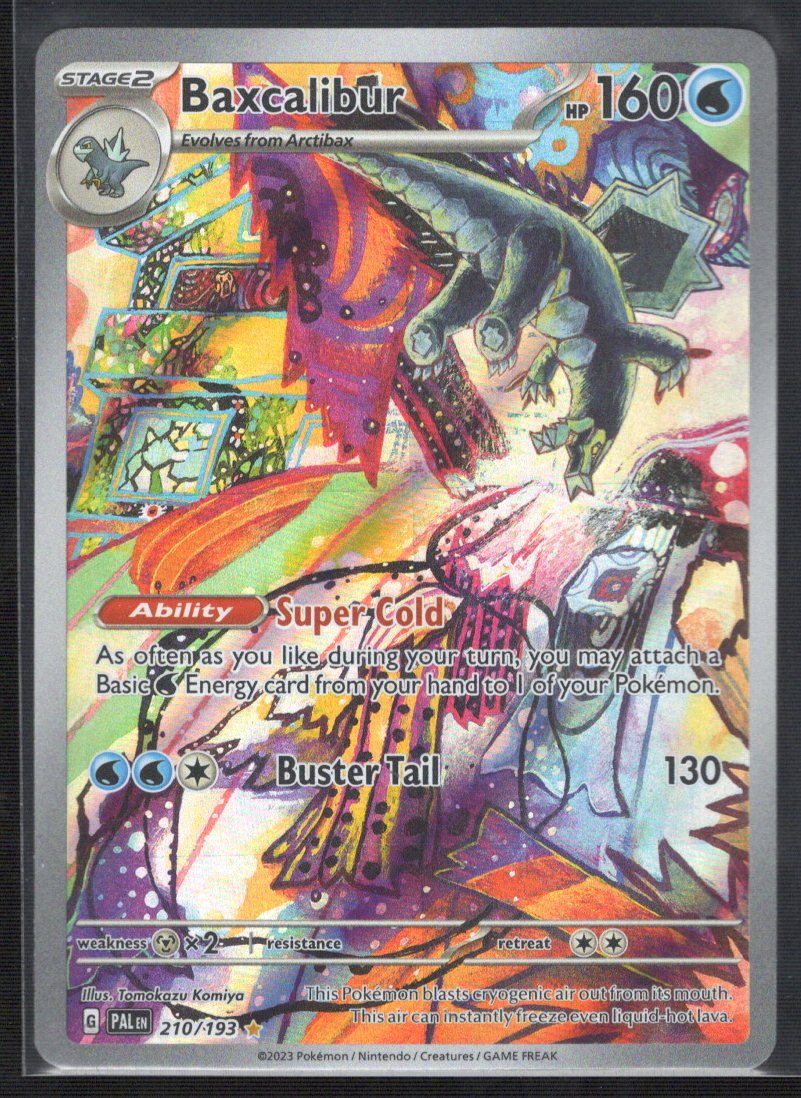 Baxcalibur 210/193 / Illustration Rare Ungraded Single