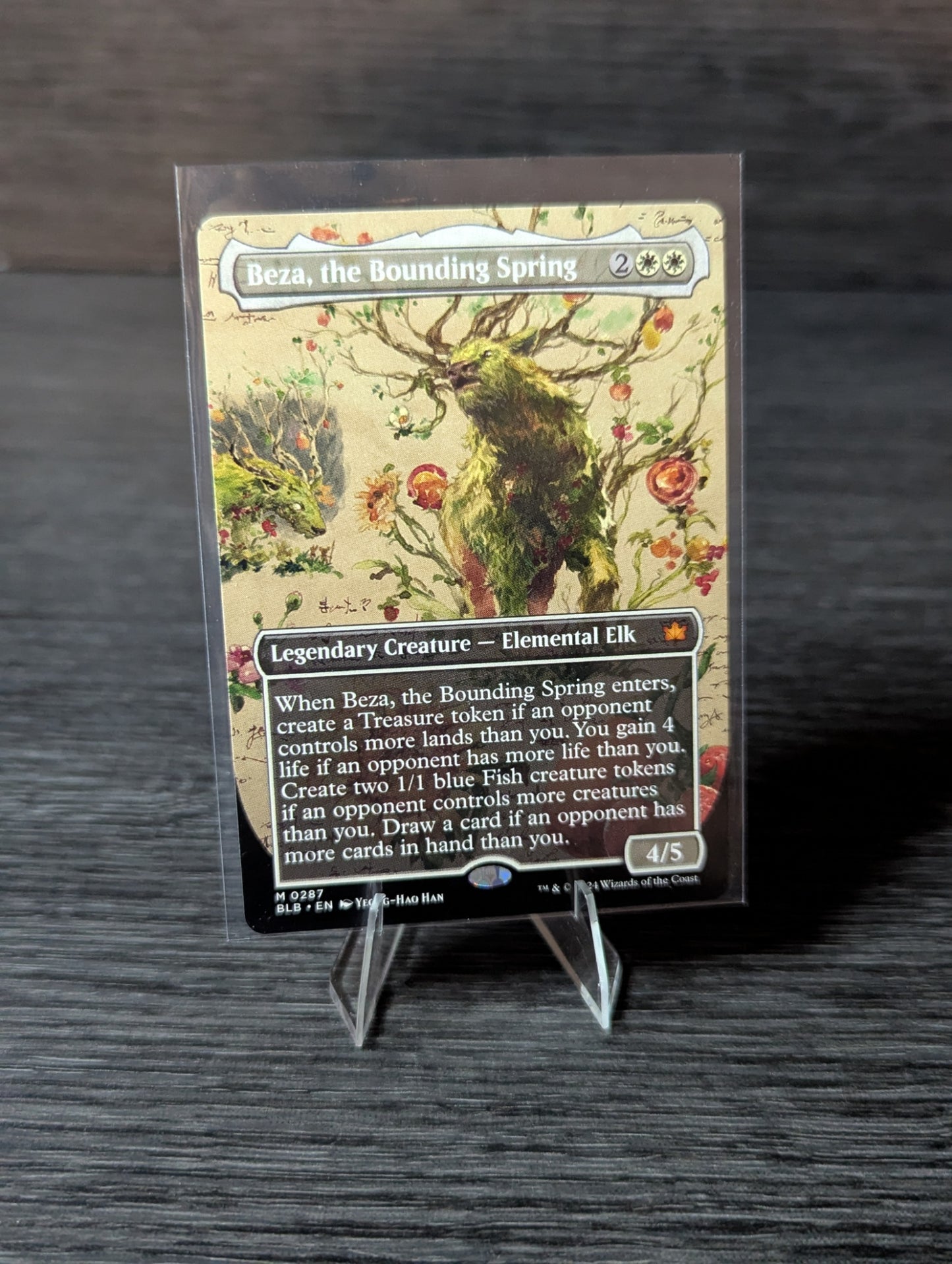 Beza, the Bounding Spring