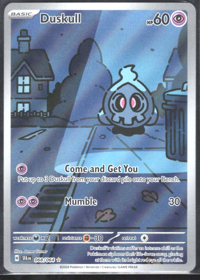 Duskull 068/064 / Illustration Rare Ungraded Single