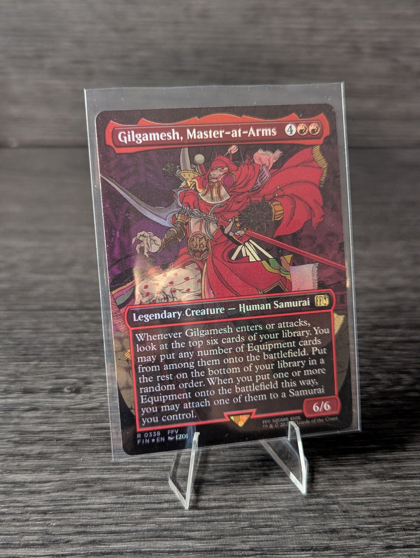 Gilgamesh, Master-at-Arms