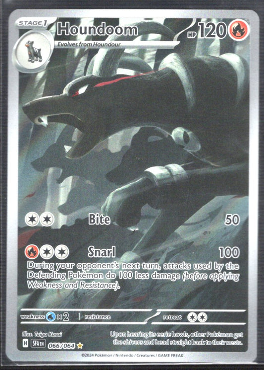 Houndoom 066/064 / Illustration Rare Ungraded Single