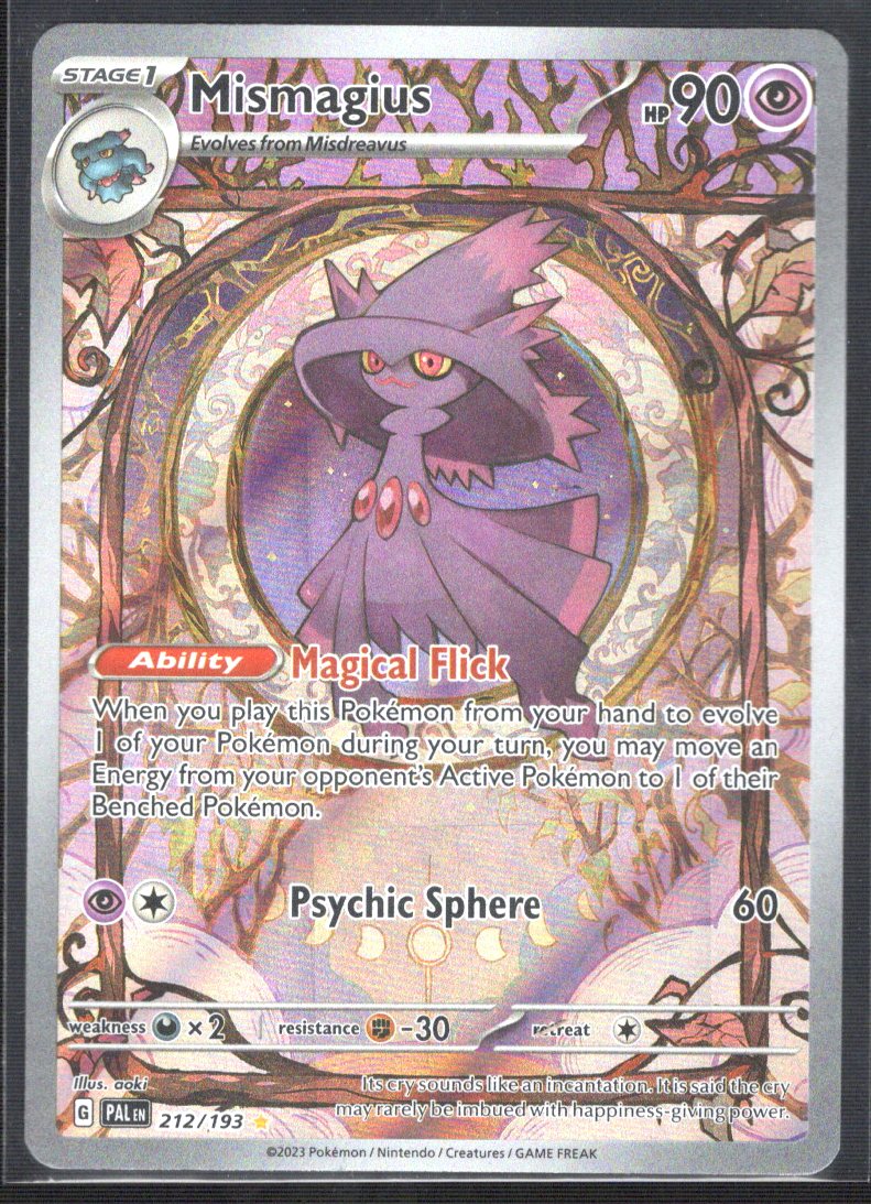 Mismagius 212/193 / Illustration Rare Ungraded Single