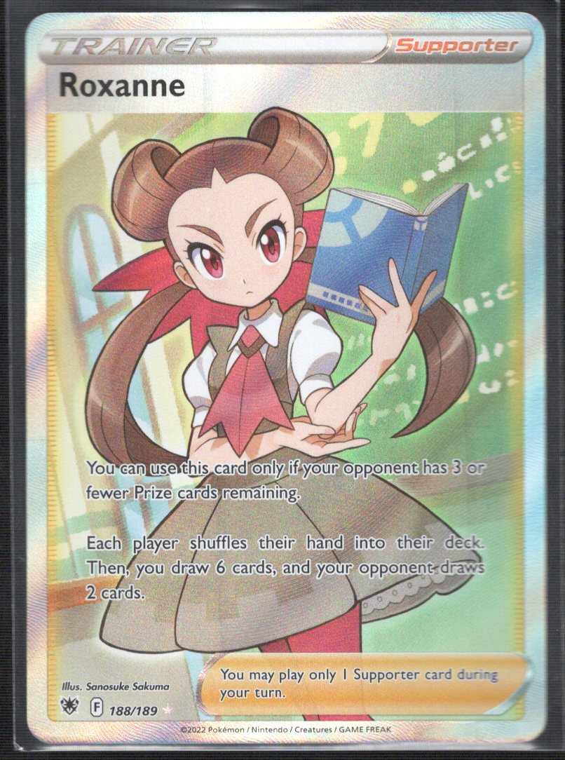 Trainer Roxanne 188/189 / Full Art Ungraded Single