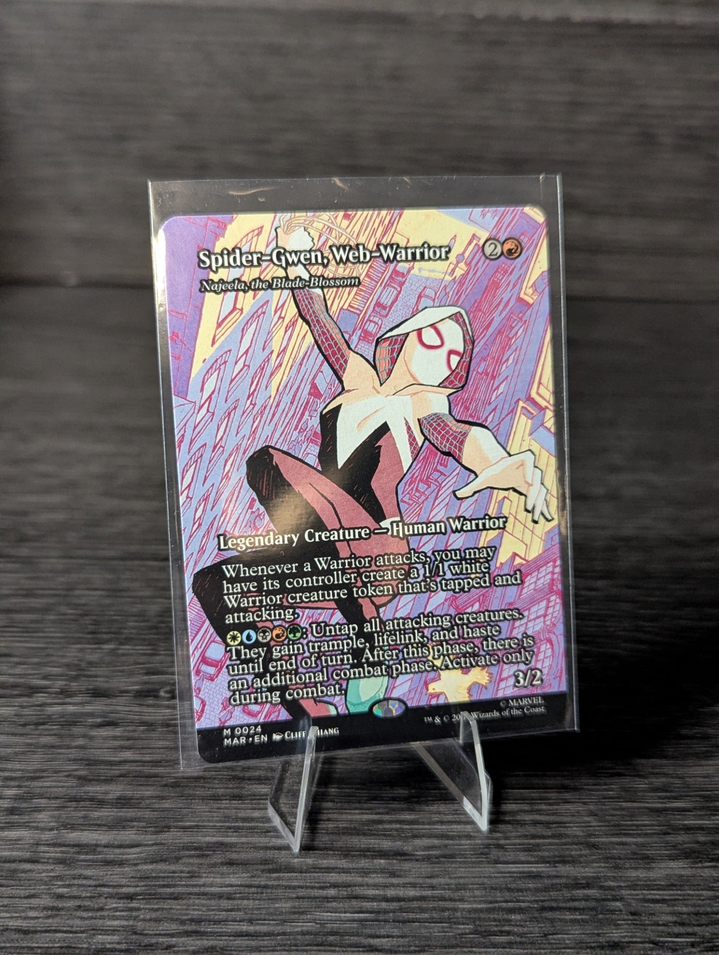 Spider-Gwen, Web-Warrior (Najeela, the Blade-Blossom)