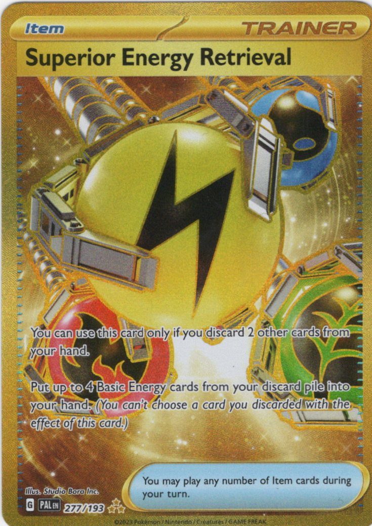 Superior Energy Retrieval 277/193 / Hyper Rare (Gold) Ungraded Single