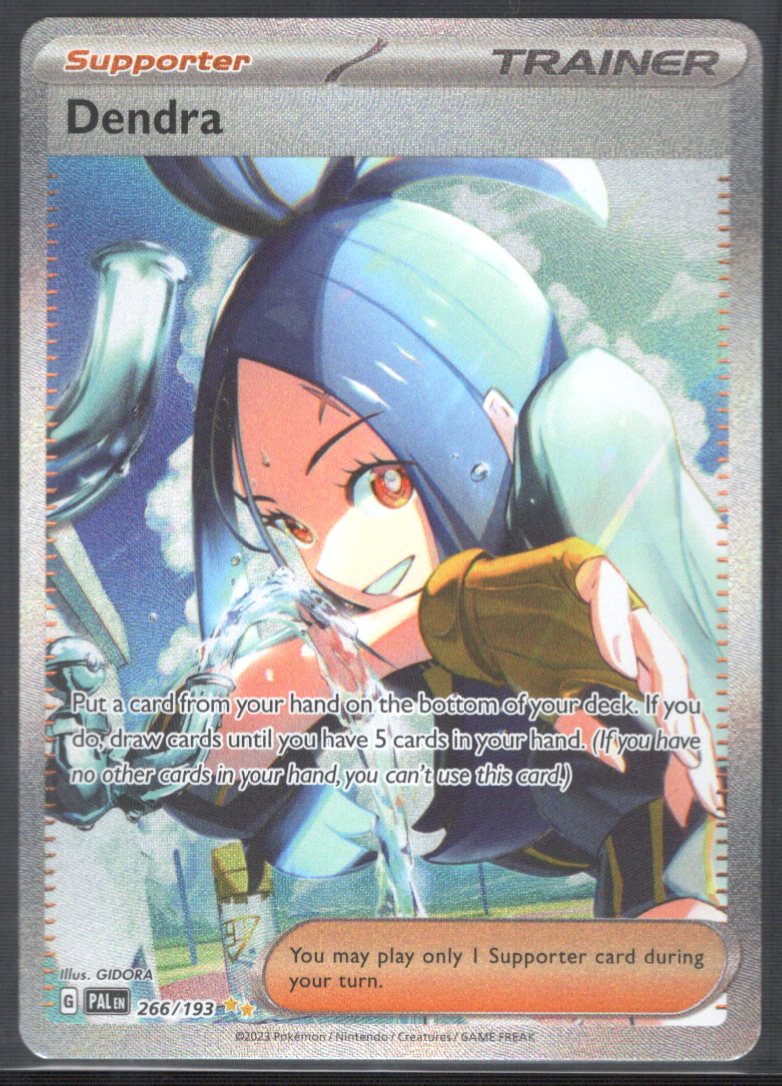 Trainer Dendra 266/193 / Special Illustration Rare Ungraded Single