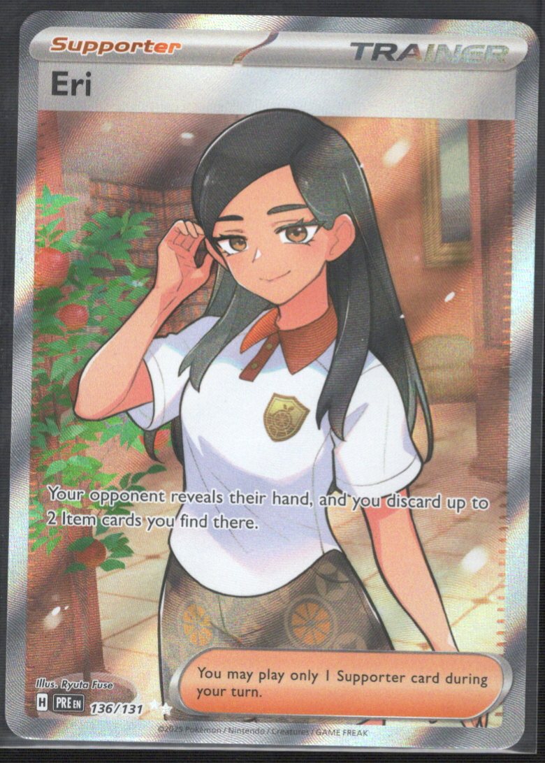 Trainer Eri 136/131 / Full Art Ungraded Single