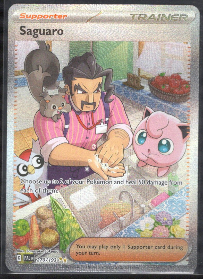 Trainer Saguaro 270/193 / Special Illustration Rare Ungraded Single